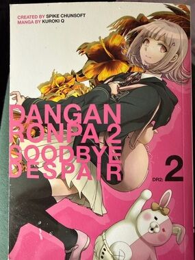 Danganronpa 2: Goodbye Despair Manga Volume 2 - Pink Cover